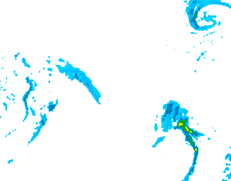 GDPS precipitation 192 hour forecast chart for Canada based on 2026/03/14 1200Z data