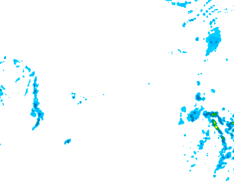GDPS precipitation 228 hour forecast chart for Canada based on 2026/03/14 1200Z data