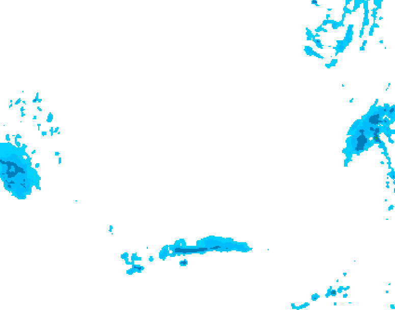 GDPS precipitation 006 hour forecast chart for Canada based on 2026/03/15 0000Z data