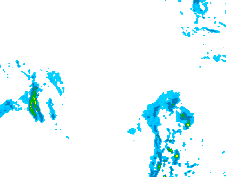 GDPS precipitation 042 hour forecast chart for Canada based on 2026/03/15 0000Z data