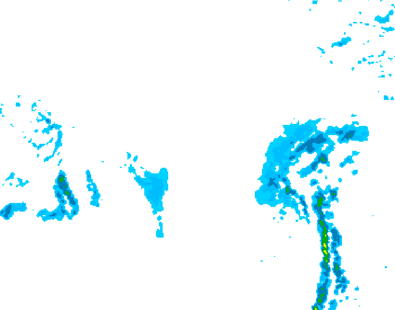GDPS precipitation 060 hour forecast chart for Canada based on 2026/03/15 0000Z data