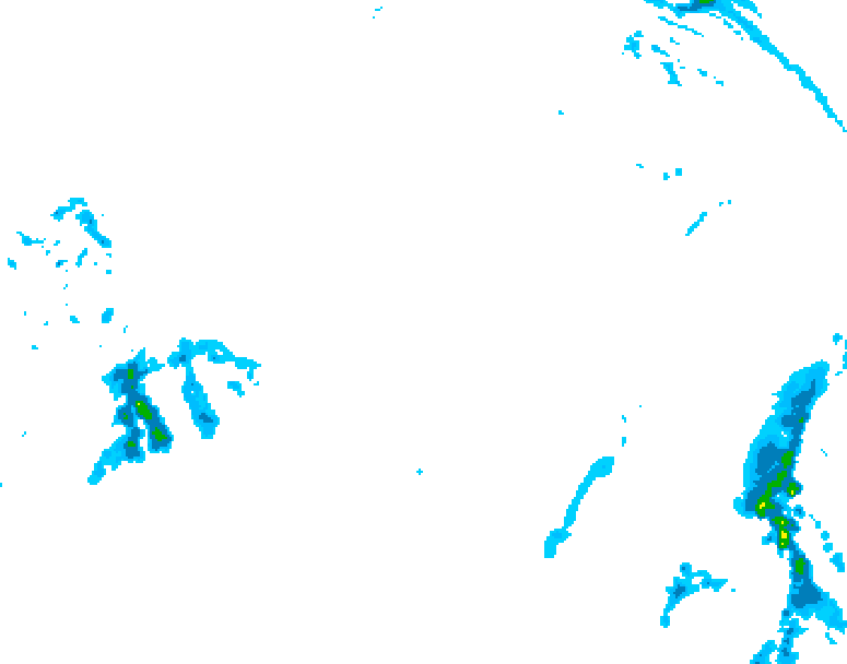 GDPS precipitation 114 hour forecast chart for Canada based on 2026/03/15 0000Z data