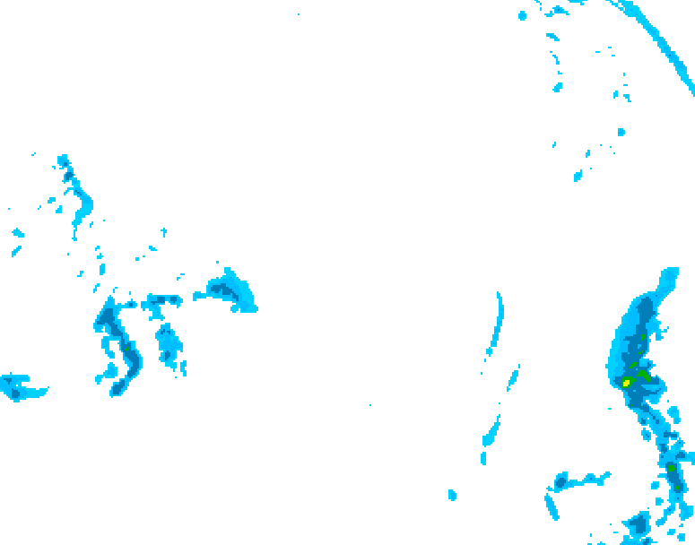 GDPS precipitation 120 hour forecast chart for Canada based on 2026/03/15 0000Z data