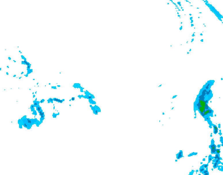 GDPS precipitation 126 hour forecast chart for Canada based on 2026/03/15 0000Z data