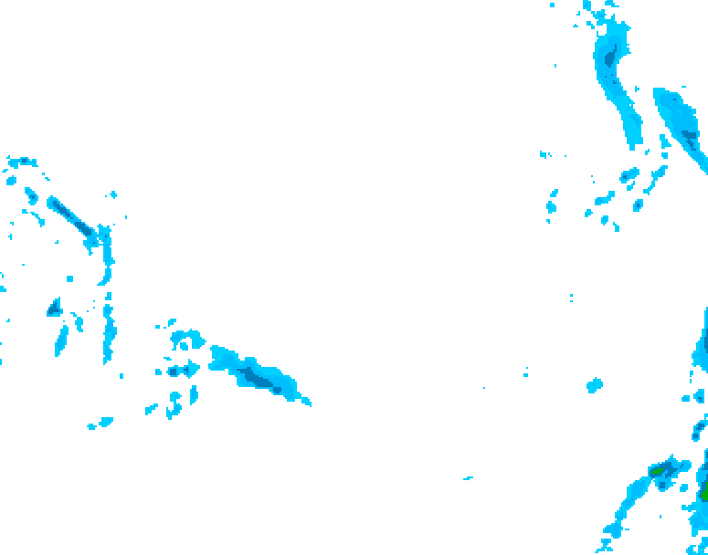 GDPS precipitation 168 hour forecast chart for Canada based on 2026/03/15 0000Z data