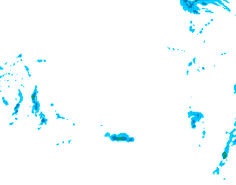 GDPS precipitation 180 hour forecast chart for Canada based on 2026/03/15 0000Z data