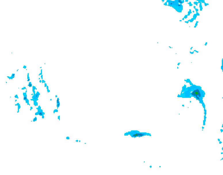 GDPS precipitation 192 hour forecast chart for Canada based on 2026/03/15 0000Z data