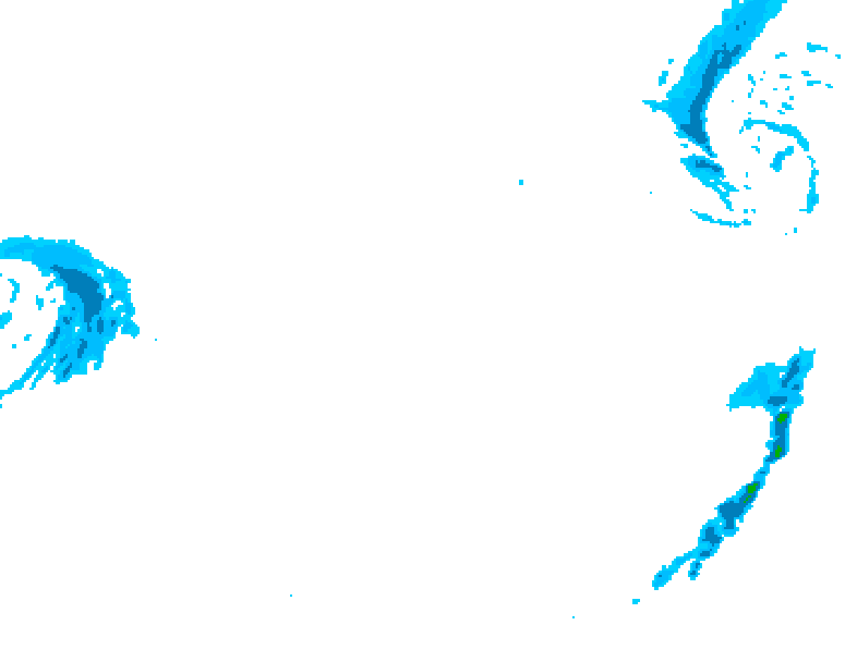 GDPS precipitation 234 hour forecast chart for Canada based on 2026/03/15 0000Z data