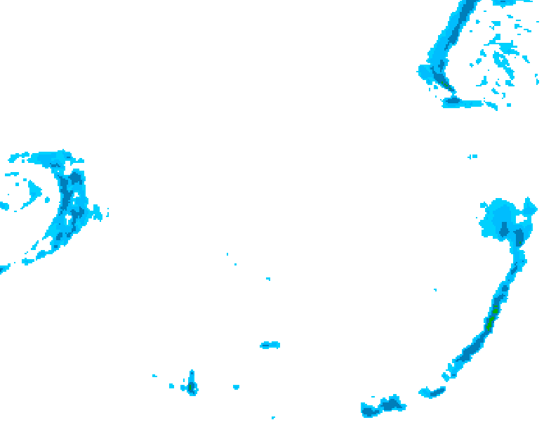 GDPS precipitation 240 hour forecast chart for Canada based on 2026/03/15 0000Z data