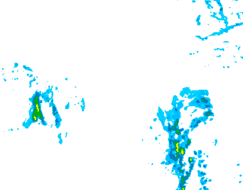 GDPS precipitation 036 hour forecast chart for Canada based on 2026/03/15 1200Z data