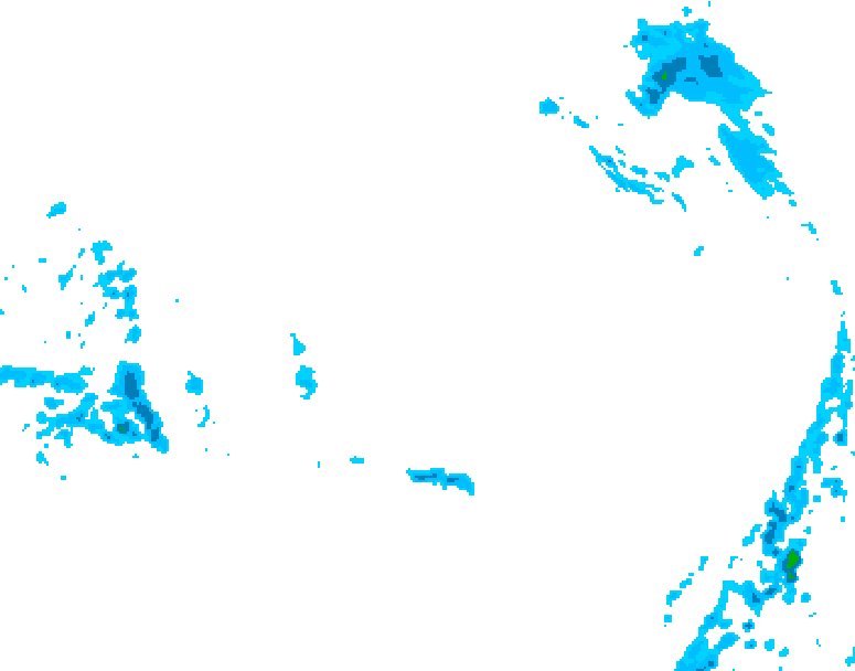 GDPS precipitation 084 hour forecast chart for Canada based on 2026/03/15 1200Z data