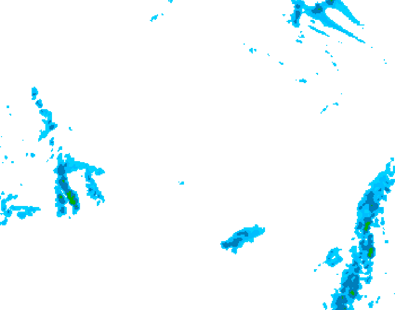 GDPS precipitation 096 hour forecast chart for Canada based on 2026/03/15 1200Z data