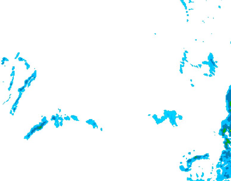 GDPS precipitation 144 hour forecast chart for Canada based on 2026/03/15 1200Z data