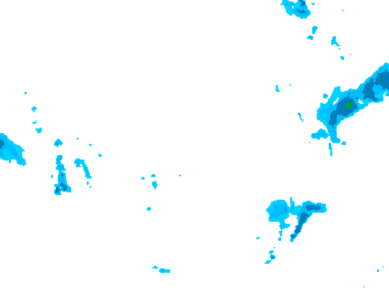 GDPS precipitation 192 hour forecast chart for Canada based on 2026/03/15 1200Z data