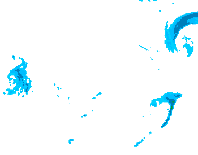 GDPS precipitation 204 hour forecast chart for Canada based on 2026/03/15 1200Z data