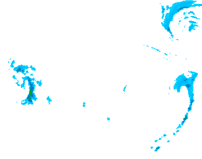 GDPS precipitation 216 hour forecast chart for Canada based on 2026/03/15 1200Z data