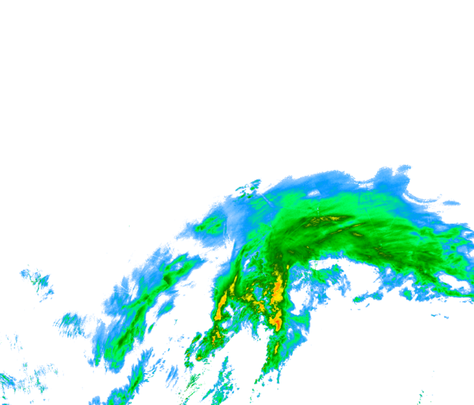 Weather radar data valid at 2026/03/15 16:54 UTC
