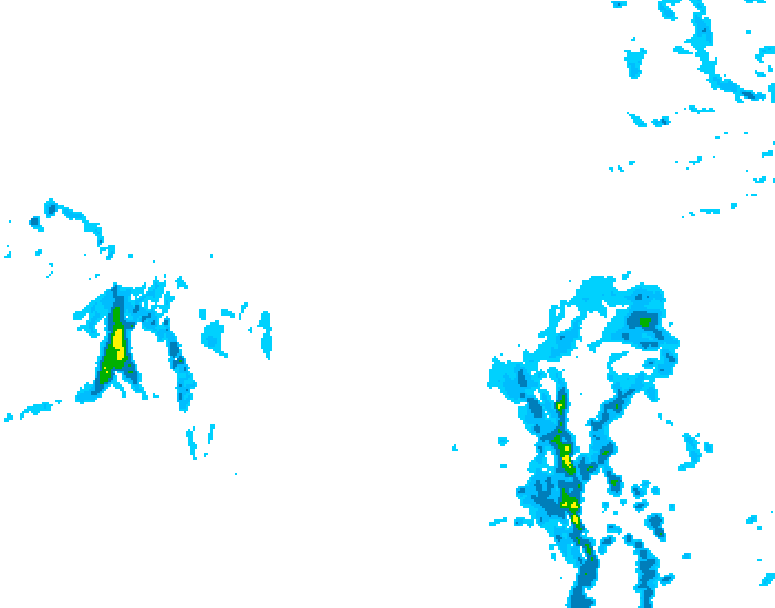 GDPS precipitation 024 hour forecast chart for Canada based on 2026/03/16 0000Z data