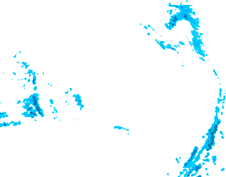 GDPS precipitation 072 hour forecast chart for Canada based on 2026/03/16 0000Z data