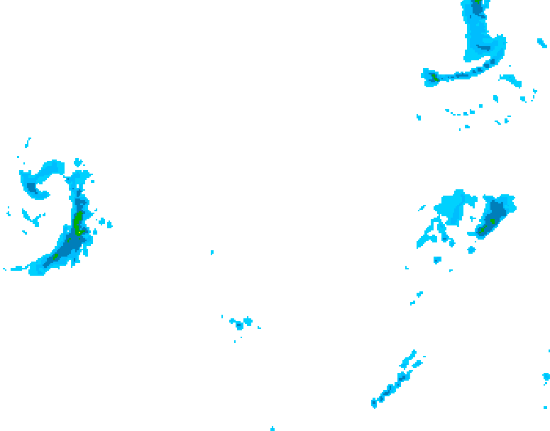 GDPS precipitation 192 hour forecast chart for Canada based on 2026/03/16 0000Z data