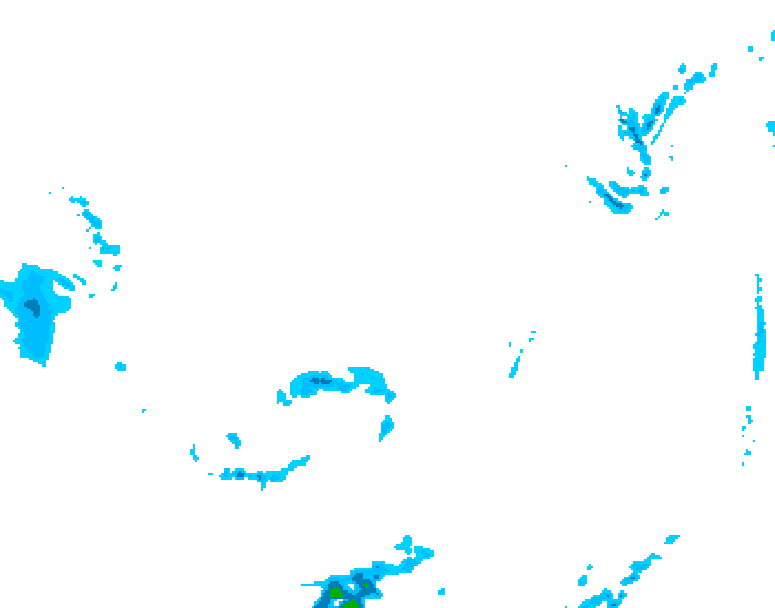 GDPS precipitation 228 hour forecast chart for Canada based on 2026/03/16 0000Z data