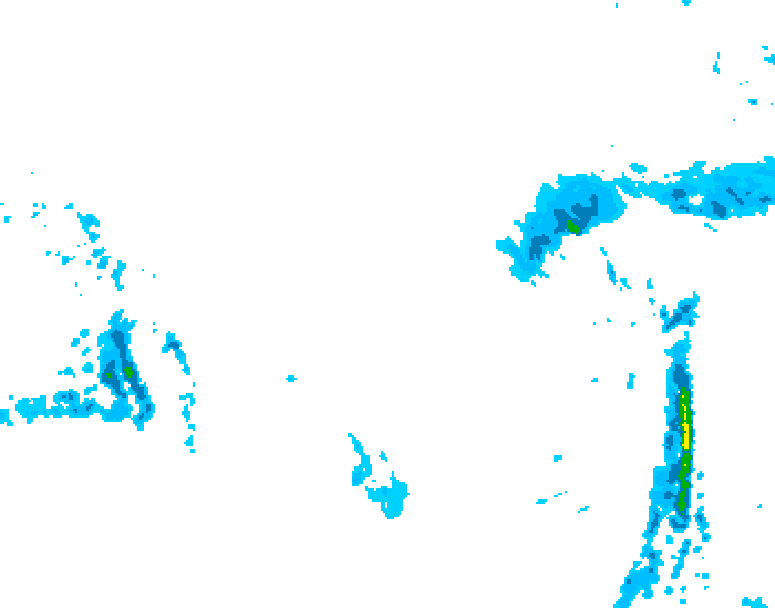 GDPS precipitation 036 hour forecast chart for Canada based on 2026/03/16 1200Z data