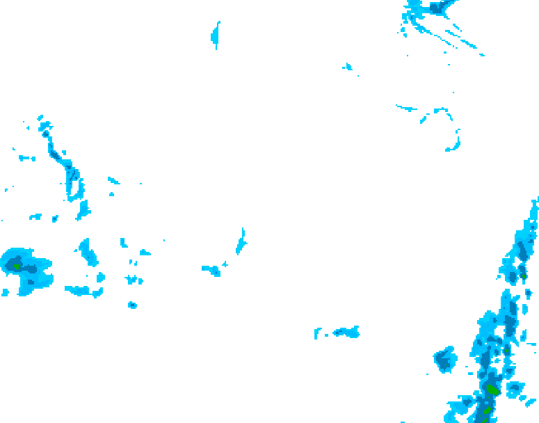 GDPS precipitation 072 hour forecast chart for Canada based on 2026/03/16 1200Z data