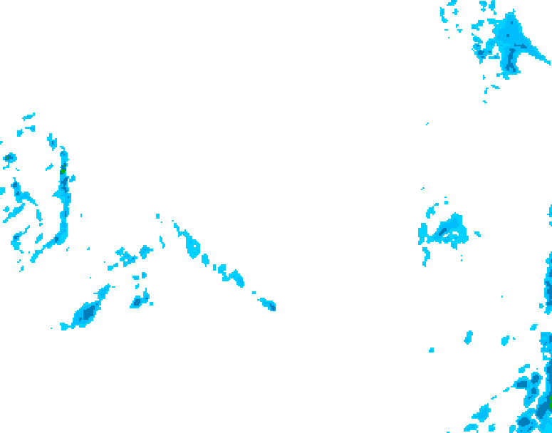 GDPS precipitation 120 hour forecast chart for Canada based on 2026/03/16 1200Z data