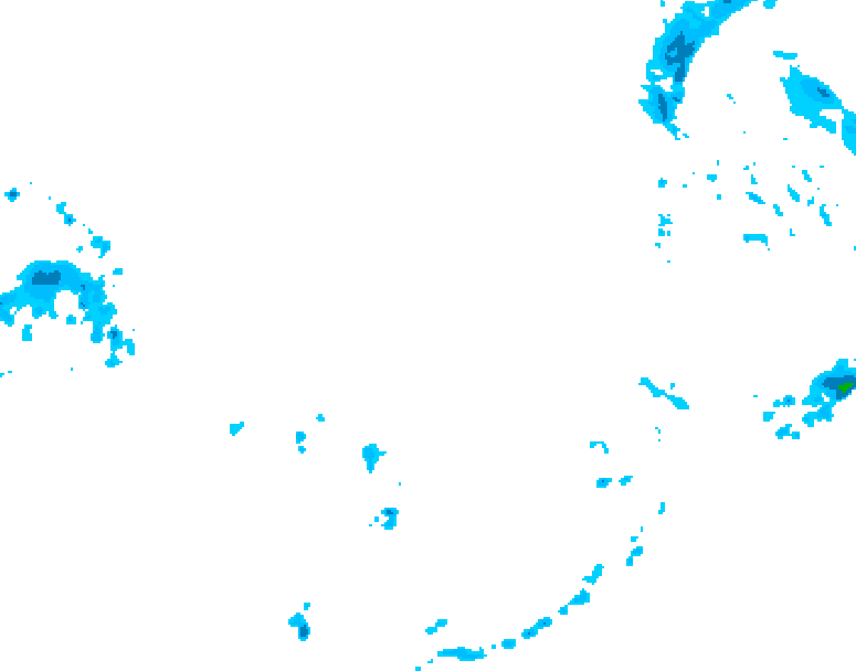 GDPS precipitation 180 hour forecast chart for Canada based on 2026/03/16 1200Z data