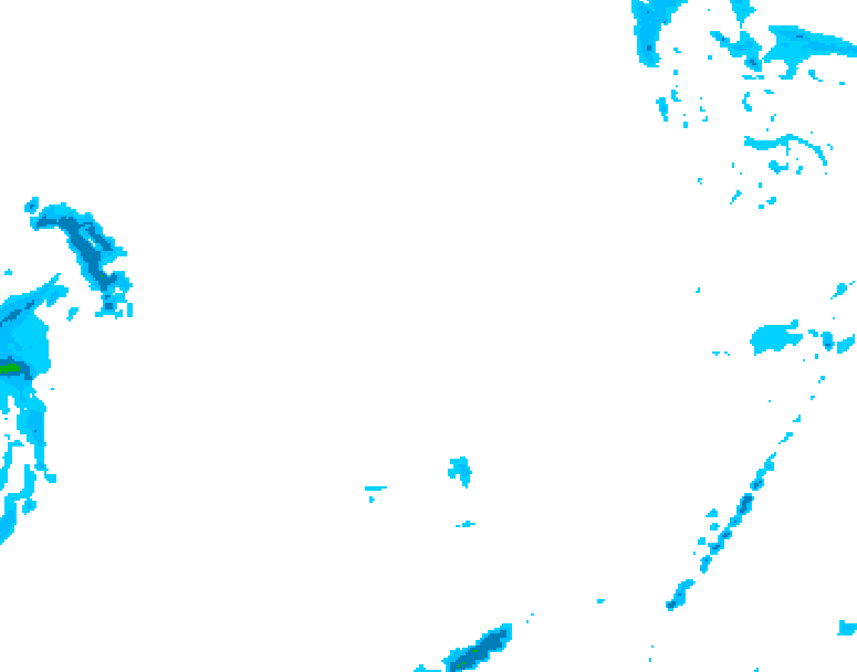 GDPS precipitation 192 hour forecast chart for Canada based on 2026/03/16 1200Z data