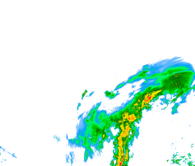 Weather radar data valid at 2026/03/16 03:36 UTC