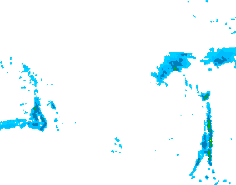 GDPS precipitation 024 hour forecast chart for Canada based on 2026/03/17 0000Z data