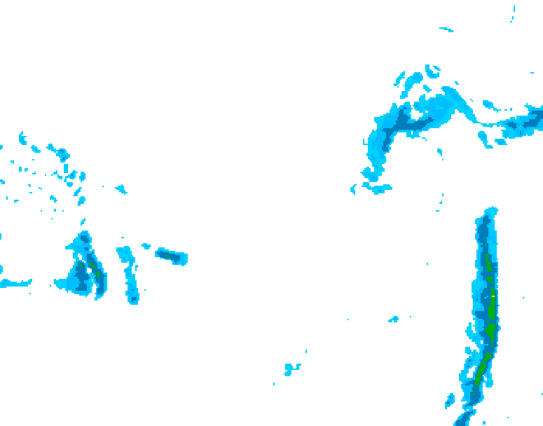 GDPS precipitation 030 hour forecast chart for Canada based on 2026/03/17 0000Z data