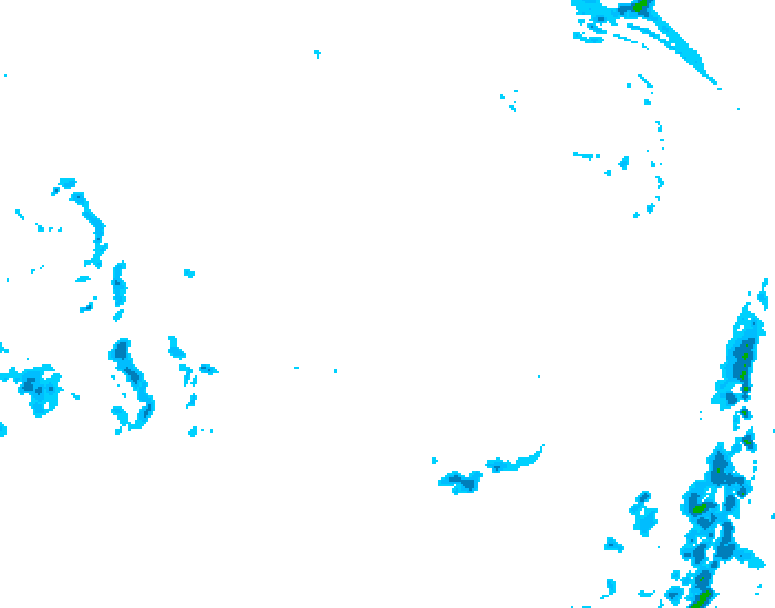 GDPS precipitation 060 hour forecast chart for Canada based on 2026/03/17 0000Z data