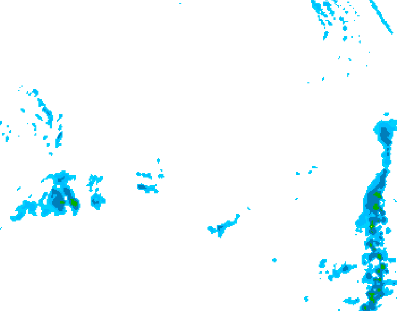 GDPS precipitation 078 hour forecast chart for Canada based on 2026/03/17 0000Z data