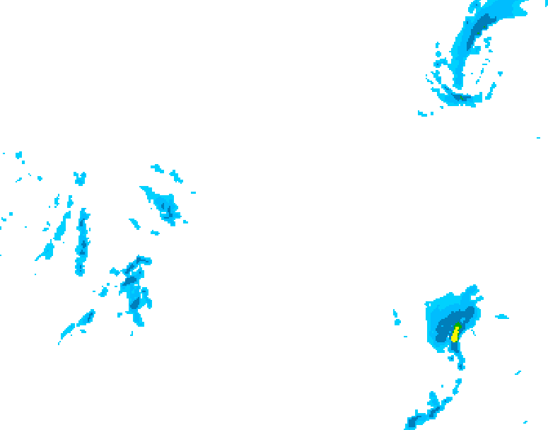 GDPS precipitation 204 hour forecast chart for Canada based on 2026/03/17 0000Z data