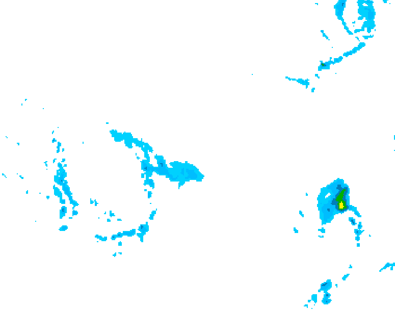 GDPS precipitation 216 hour forecast chart for Canada based on 2026/03/17 0000Z data