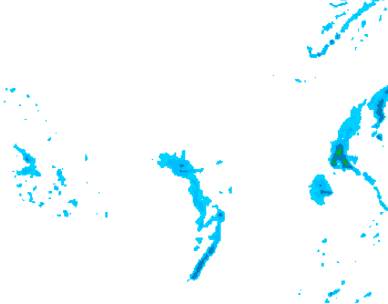 GDPS precipitation 234 hour forecast chart for Canada based on 2026/03/17 0000Z data