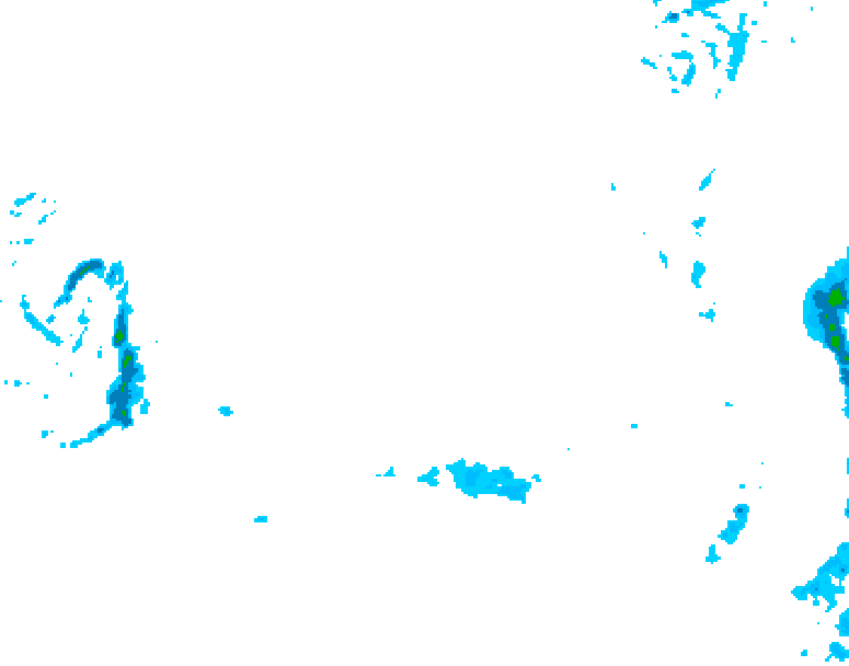 GDPS precipitation 084 hour forecast chart for Canada based on 2026/03/18 1200Z data