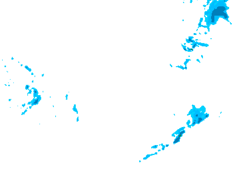 GDPS precipitation 108 hour forecast chart for Canada based on 2026/03/18 1200Z data