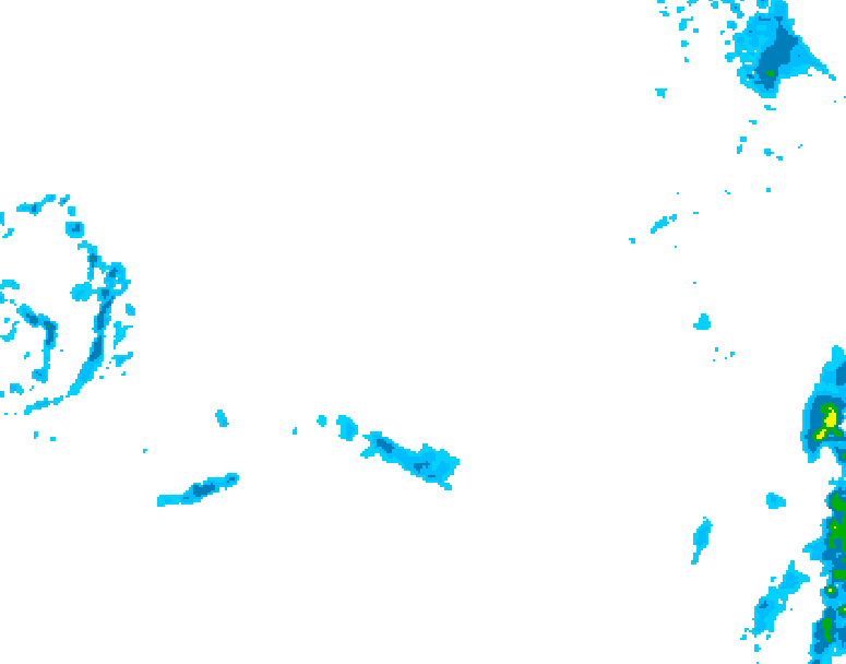 GDPS precipitation 060 hour forecast chart for Canada based on 2026/03/19 0000Z data