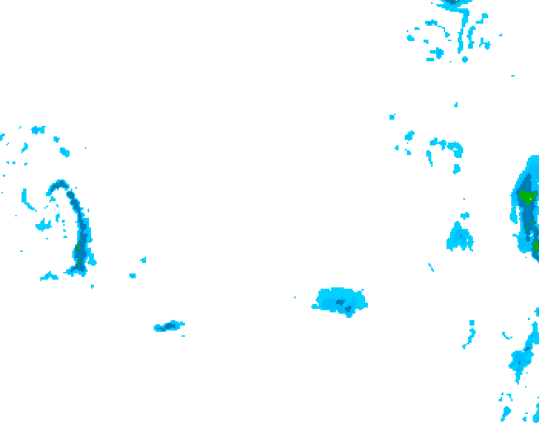 GDPS precipitation 072 hour forecast chart for Canada based on 2026/03/19 0000Z data