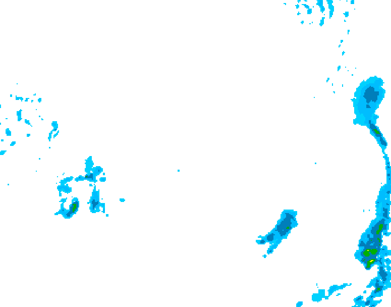 GDPS precipitation 030 hour forecast chart for Canada based on 2026/03/19 1200Z data