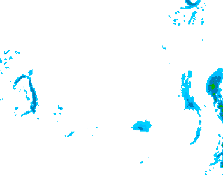 GDPS precipitation 060 hour forecast chart for Canada based on 2026/03/19 1200Z data
