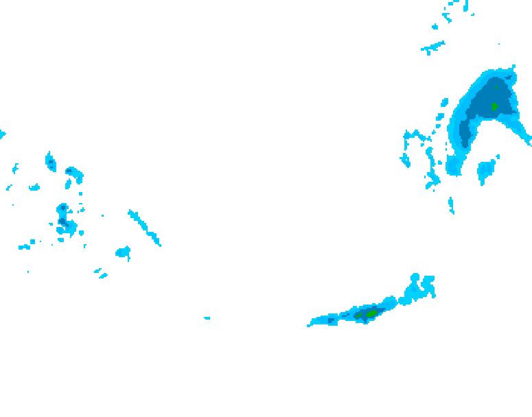 GDPS precipitation 078 hour forecast chart for Canada based on 2026/03/19 1200Z data