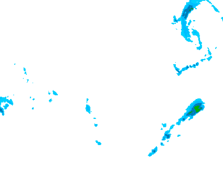 GDPS precipitation 096 hour forecast chart for Canada based on 2026/03/19 1200Z data