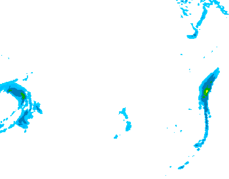 GDPS precipitation 114 hour forecast chart for Canada based on 2026/03/19 1200Z data