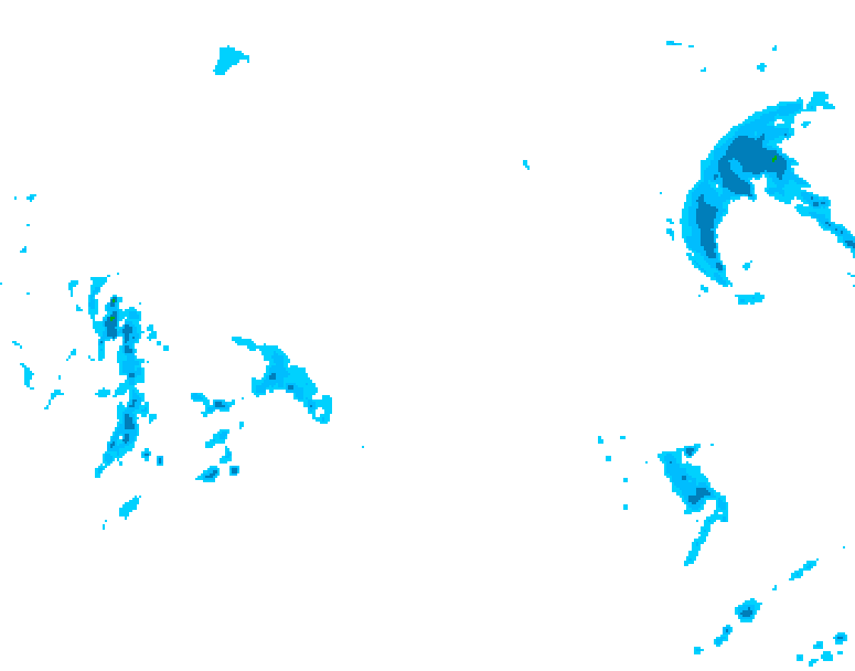 GDPS precipitation 144 hour forecast chart for Canada based on 2026/03/19 1200Z data
