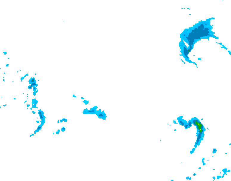 GDPS precipitation 150 hour forecast chart for Canada based on 2026/03/19 1200Z data