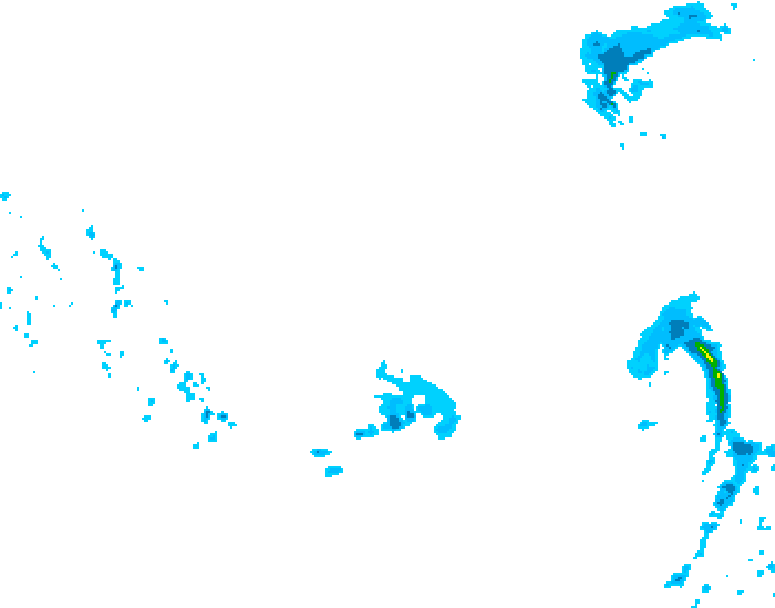 GDPS precipitation 162 hour forecast chart for Canada based on 2026/03/19 1200Z data